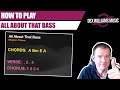 How To Play ALL ABOUT THAT BASS by Meghan Trainor - On Keyboard