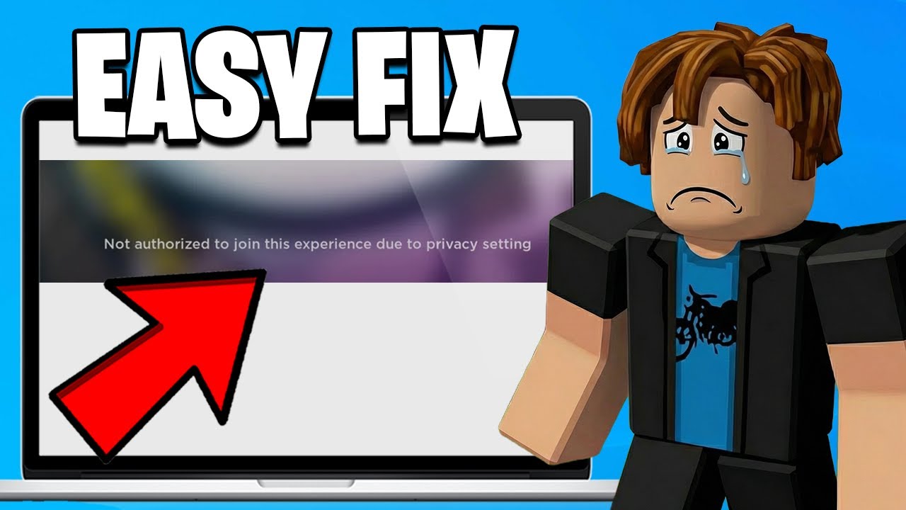 Fix Not authorized to join this experience due to privacy setting ...