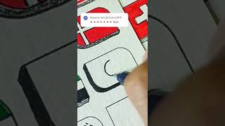 🇯🇵 Japan Flag|| free request #shorts #art #shortvideo #japan #coloring #drawing