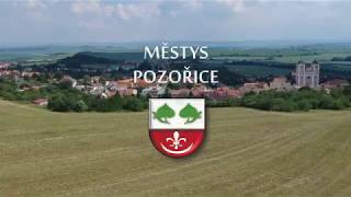 Městys Pozořice (letecké záběry - červen 2018)