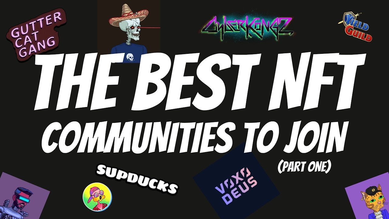 THE BEST NFT COMMUNITIES TO JOIN // PART ONE