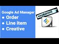 Order, Line item, Creative in Google Ad Manager - Explained!