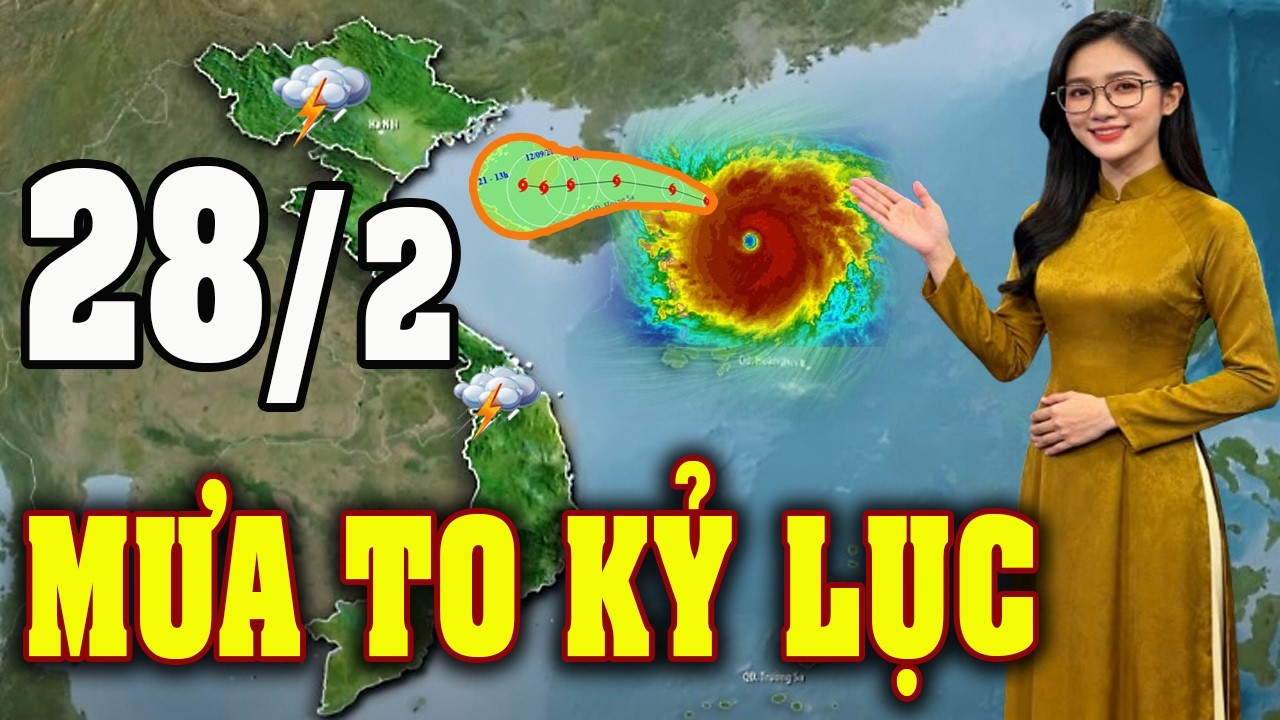 Dự Báo Thời Tiết Đêm Nay và Ngày Mai 28/2 | Thời Tiết Hôm Nay 3 Ngày Tới Mới Nhất|#thoitiet