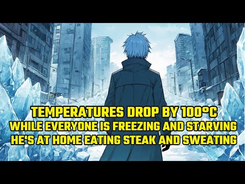 Temperatures Drop by 100°C, While Everyone is Freezing, He's at Home Eating Steak and Sweating