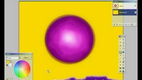 Paint .NET tutorial 2: Glowing Ball
