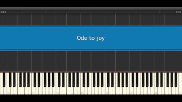 Ode to joy - Alfred´s Basic Adult All in One Course - Book 1 - p. 13