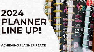 2024 Planner Line Up | What’s In & What’s Out | Happy Planner Classic, Mini, & Trying Few New Things