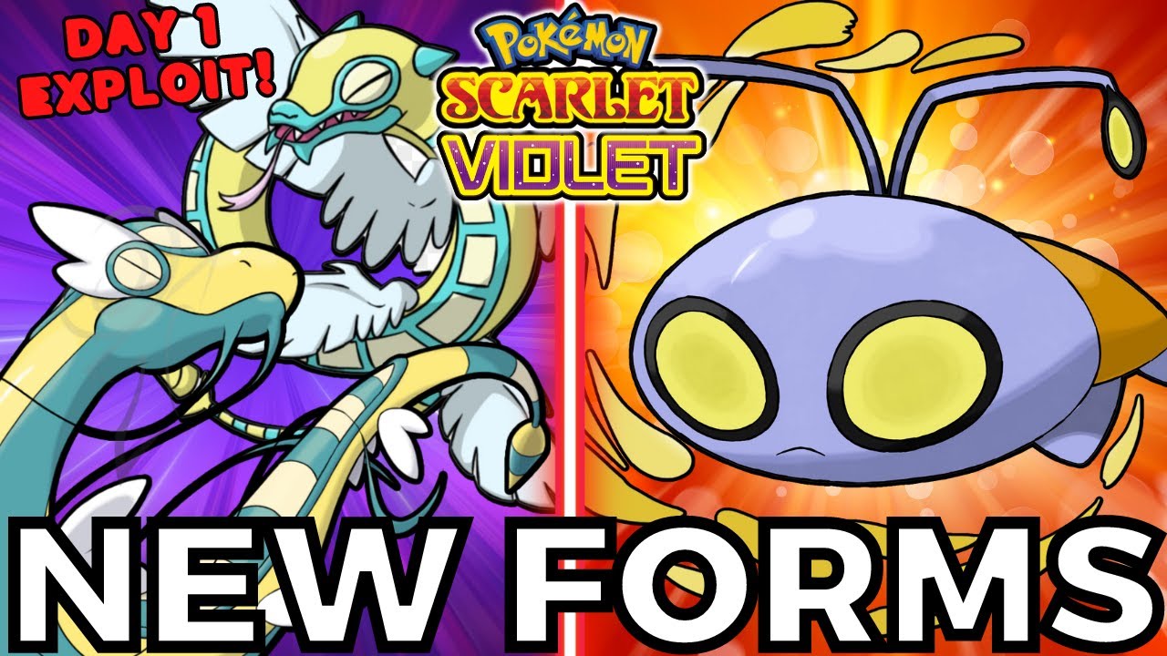 HUGE LEAK! ALL 107 NEW POKEMON for Pokemon Scarlet and Violet Pokedex 