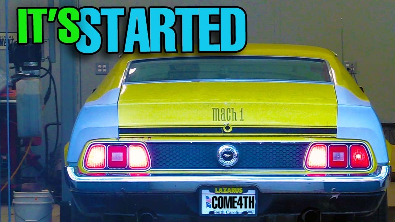 Ford Mach 1 1972 года наконец-то в мастерской — но насколько глубокой должна быть эта реставрация?