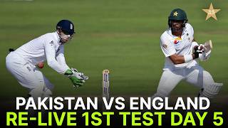 🔴 - 𝐑𝐄𝐋𝐈𝐕𝐄 | Pakistan vs England | 1st Test | Day 05 | Test Series 2015 | PCB | MR1K