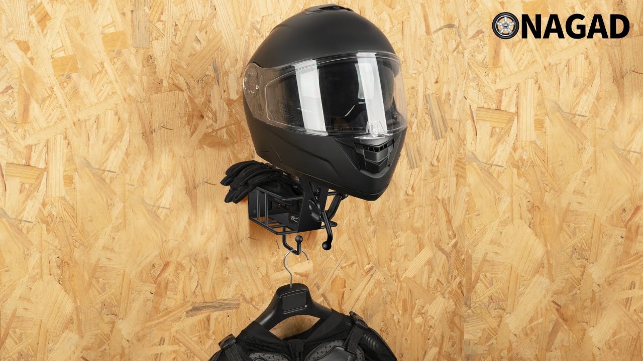 Wall Mount Motorcycle Helmet Rack Dirt Bike Bicycle Helmet Holder Display Hanger Stand Storage Stand