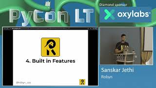 Sanskar Jethi   Robyn Pycon 2023