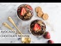 Avocado Chocolate Mousse Parfait