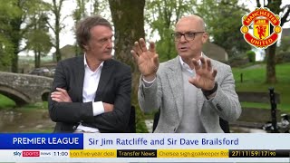 Sir Jim Ratcliffe and Sir Dave Brailsford interview on rebuilding football club - Man United news