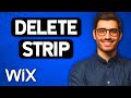 How to Delete a Strip on Wix (2022) | Wix Website Remove Strip