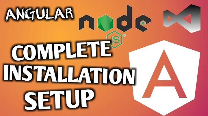 Angular : Complete installation setup of Angular CLI, Node Js And NPM (Using Command Prompt)