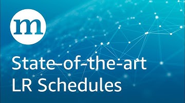State-of-the-art Learning Rate Schedules