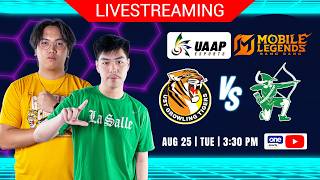 LIVE: UST vs DLSU | 2026 UAAP ESPORTS | MOBILE LEGENDS: BANG BANG | AUGUST 25