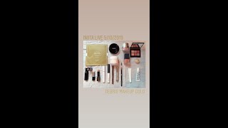 INSTA LIVE 5/10/2019 Gold Debris Makeup ENGLISH SUBTITLE