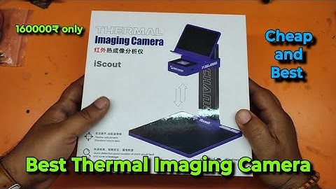Mechanic iScout Thermal Imaging Camera unboxing, review & setup in hindi 