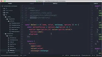 cursos/0007-componentes-controlados-react: Revisão do componente Select antes de começar os testes