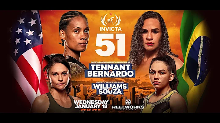 INVICTA FC 51 | Tennant vs. Bernardo | Wed, Januar...