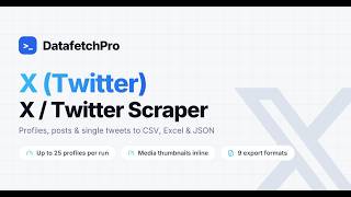 Details How to Scrape Twitter Profiles & Tweets in Seconds (No Coding Required) Update