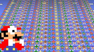 Super Mario Bros. but there are MORE Custom Custom Star Character