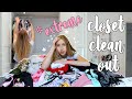 Cleaning, Decluttering & Organizing My Closet 2020