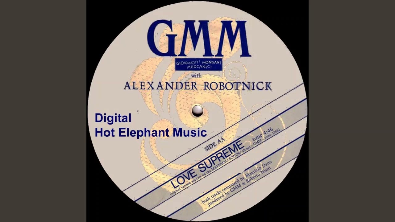 Alexander Robotnick - Love Supreme (Extended Version)1983 - YouTube