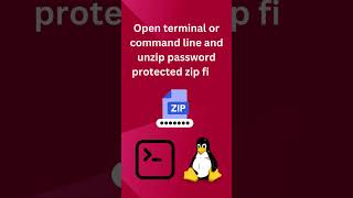 Linux Ubuntu Unzip Password Protected ZIP File #unzip #password #protected #zip #file #terminal