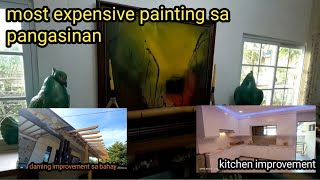 Most expensive painting sa pangasinan gawa pala ng pinsan ko at update sa urdaneta project