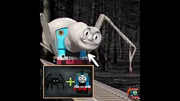Scary Cursed Thomas Train SPIDER Thomas Exe The Tank Engine Shorts Funny 