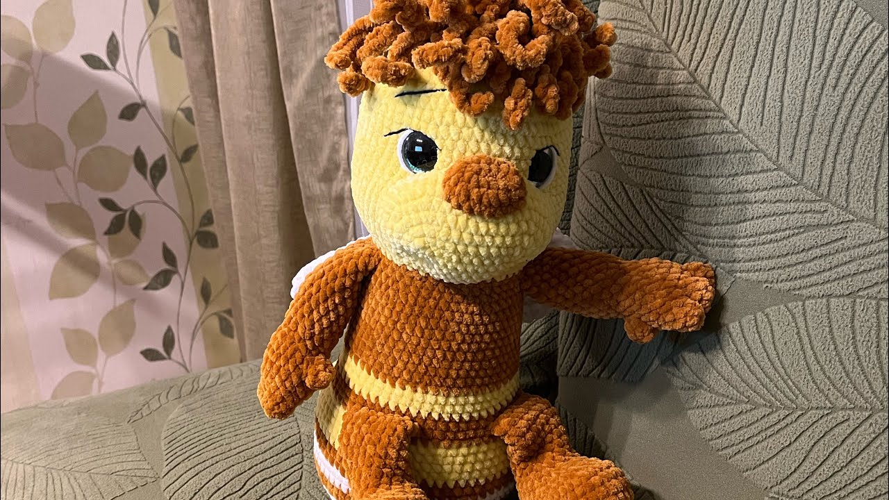 gehäkelte Biene ,,Honey,, Teil5