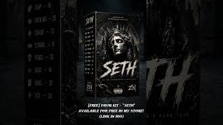 [FREE] DRUM KIT - "SETH" | AVAILABLE FOR FREE IN MY STORE! #drumkit #hardtrapbeat #samplepack