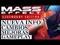 MASS EFFECT Legendary Edition - TONELADAS de NUEVA INFORMACIÓN - GAMEPLAY, MEJORAS y MÁS