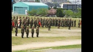 信太山駐屯地創立59周年記念行事・入場から太鼓までノーカット
