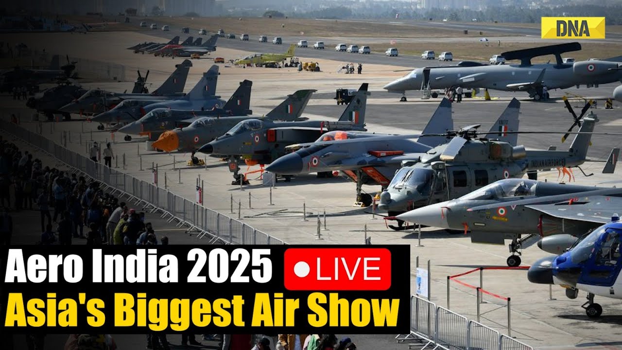 Aero India 2025 Live: Asia's Biggest Air Show In Bengaluru | Indian Air ...