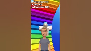 If I guess your birthday you are out (part 2) #funny #plotagon #childishdad #challenge #shorts