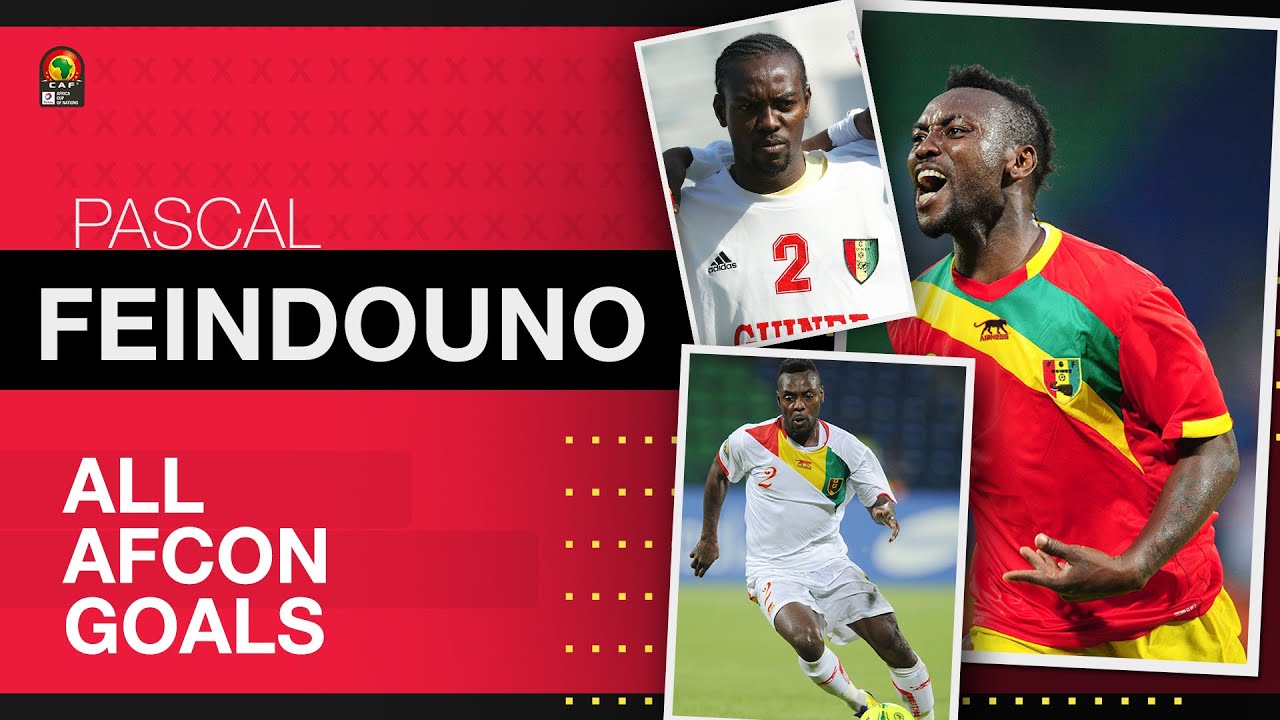 Pascal Feindouno - Guinea | All Total Africa Cup of Nations (AFCON) Goals