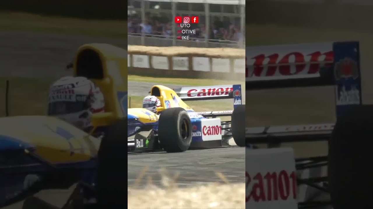 Renault-Williams FW14B at Goodwood FOS