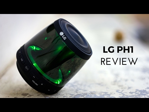 LG PH1 Bluetooth Speaker Review - Mood Lighting?!?