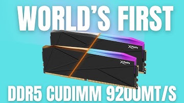 V Color Introduces World’s First High Speed Overclocked DDR5 CUDIMM memory up to 9200 MT/s