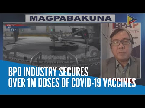 BPO industry secures over 1M doses of COVID-19 vaccines