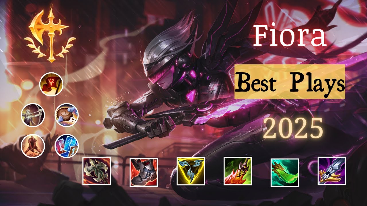 Fiora montage 2025-God Plays/Cn,Kr,Na high elo player