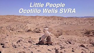 Little People. Hundred of stone monuments Ocotillo Wells SVRA