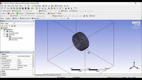 Advanced meshing options (type, element size) - Part 2