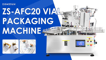 ZONESUN Automatic Vial  Filling Sealing Machine Equipment ZS-AFC20