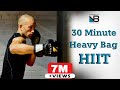 30 Minute Boxing Heavy Bag HIIT Workout | Nate Bower Fitness