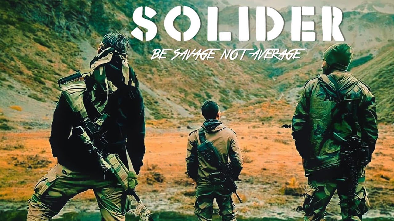 SOLIDER - Be savage not average| Military Motivation